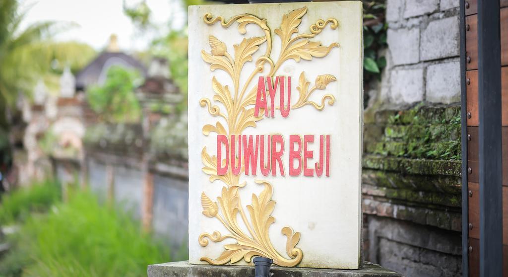 Hotel Ayu Duwur Beji Ubud Esterno foto